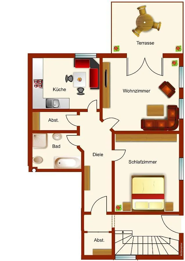 Apartment Ferienhaus Allgaeu Nesselwang